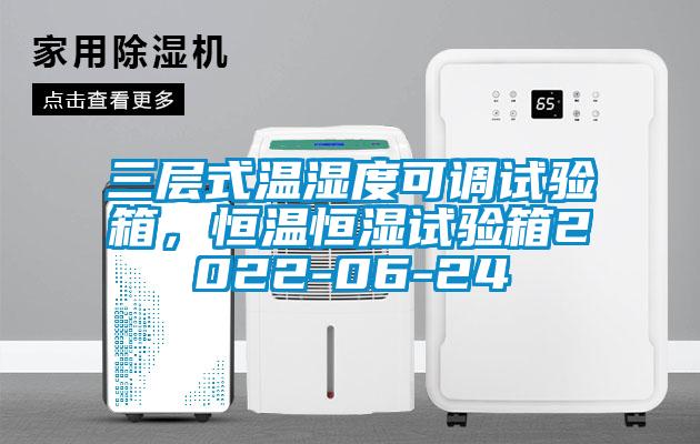 三層式溫濕度可調(diào)試驗箱，恒溫恒濕試驗箱2022-06-24