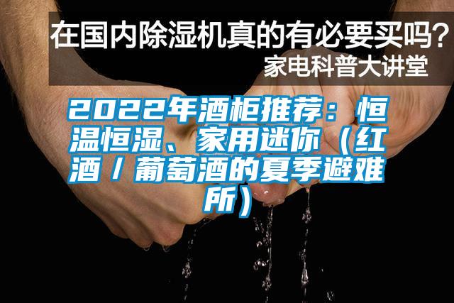 2022年酒柜推薦：恒溫恒濕、家用迷你（紅酒／葡萄酒的夏季避難所）