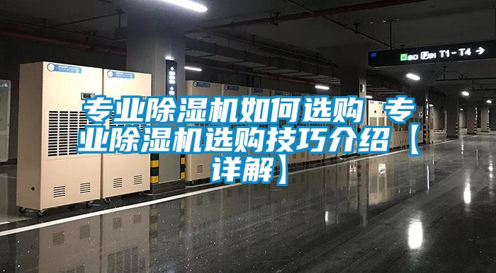 專業(yè)除濕機(jī)如何選購(gòu) 專業(yè)除濕機(jī)選購(gòu)技巧介紹【詳解】