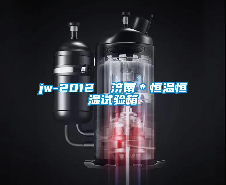 jw-2012  濟(jì)南＊恒溫恒濕試驗箱