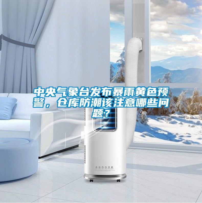 中央氣象臺發(fā)布暴雨黃色預警，倉庫防潮該注意哪些問題？