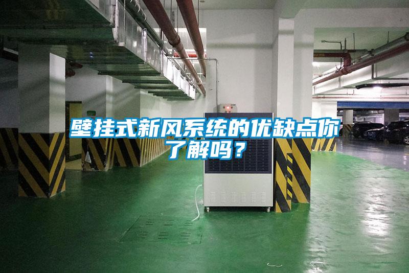 壁掛式新風(fēng)系統(tǒng)的優(yōu)缺點(diǎn)你了解嗎？
