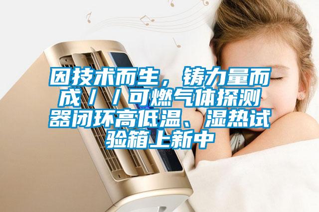 因技術(shù)而生，鑄力量而成／／可燃氣體探測器閉環(huán)高低溫、濕熱試驗箱上新中