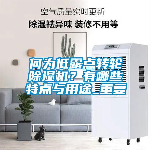 何為低露點(diǎn)轉(zhuǎn)輪除濕機(jī)？有哪些特點(diǎn)與用途_重復(fù)