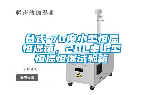 臺式-70度小型恒溫恒濕箱，20L桌上型恒溫恒濕試驗箱
