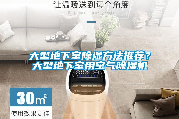 大型地下室除濕方法推薦？大型地下室用空氣除濕機