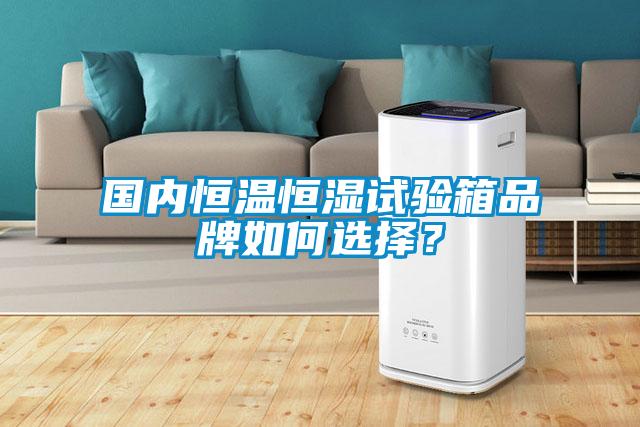 國內(nèi)恒溫恒濕試驗箱品牌如何選擇？