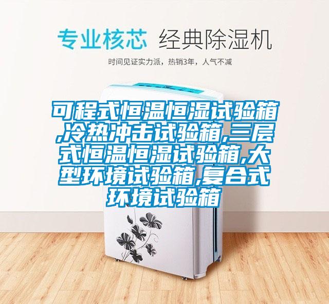 可程式恒溫恒濕試驗箱,冷熱沖擊試驗箱,三層式恒溫恒濕試驗箱,大型環(huán)境試驗箱,復合式環(huán)境試驗箱