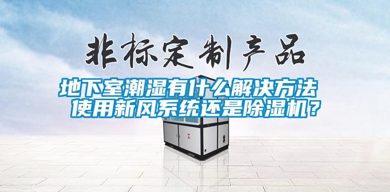 地下室潮濕有什么解決方法 使用新風(fēng)系統(tǒng)還是除濕機？