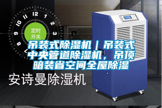 吊裝式除濕機(jī)｜吊裝式中央管道除濕機(jī)，吊頂暗裝省空間全屋除濕