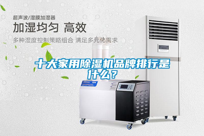 十大家用除濕機(jī)品牌排行是什么？