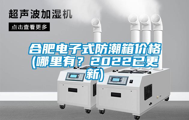 合肥電子式防潮箱價(jià)格(哪里有？2022已更新)