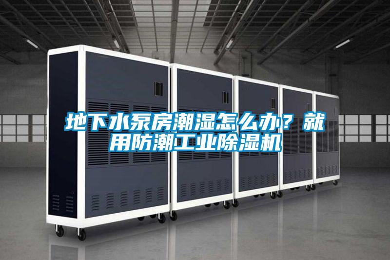 地下水泵房潮濕怎么辦？就用防潮工業(yè)除濕機