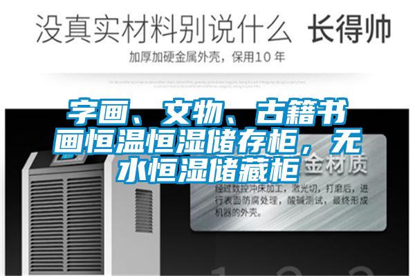 字畫、文物、古籍書畫恒溫恒濕儲存柜，無水恒濕儲藏柜