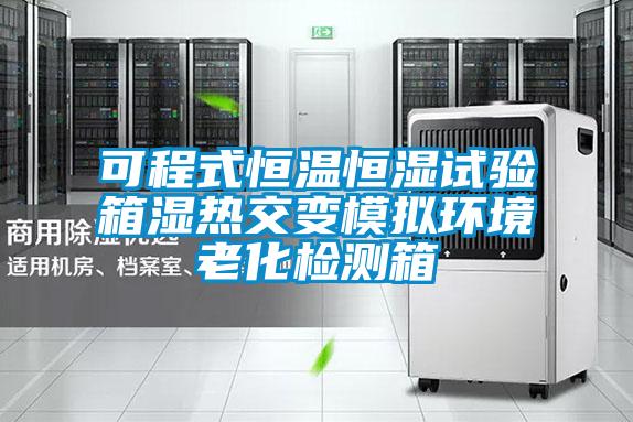 可程式恒溫恒濕試驗(yàn)箱濕熱交變模擬環(huán)境老化檢測箱