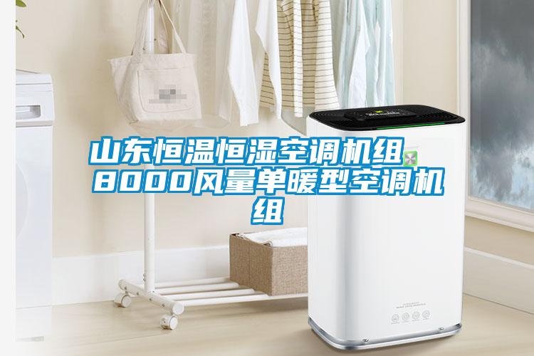 山東恒溫恒濕空調(diào)機組  8000風量單暖型空調(diào)機組