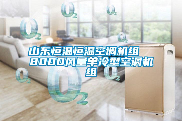 山東恒溫恒濕空調(diào)機組  8000風量單冷型空調(diào)機組