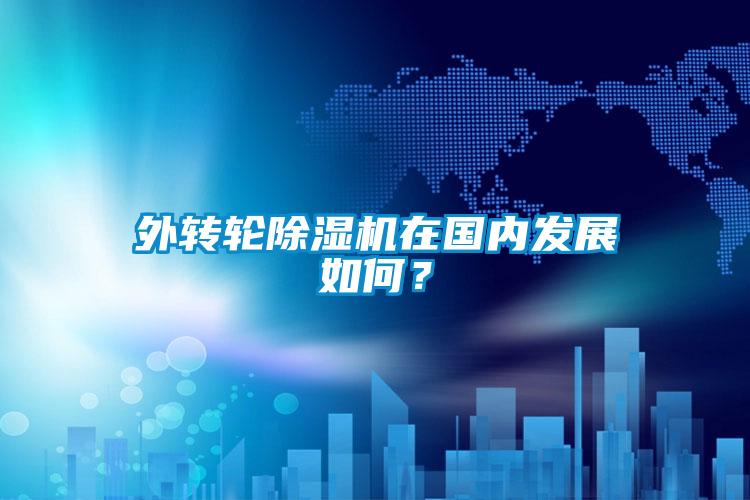 外轉(zhuǎn)輪除濕機(jī)在國內(nèi)發(fā)展如何？