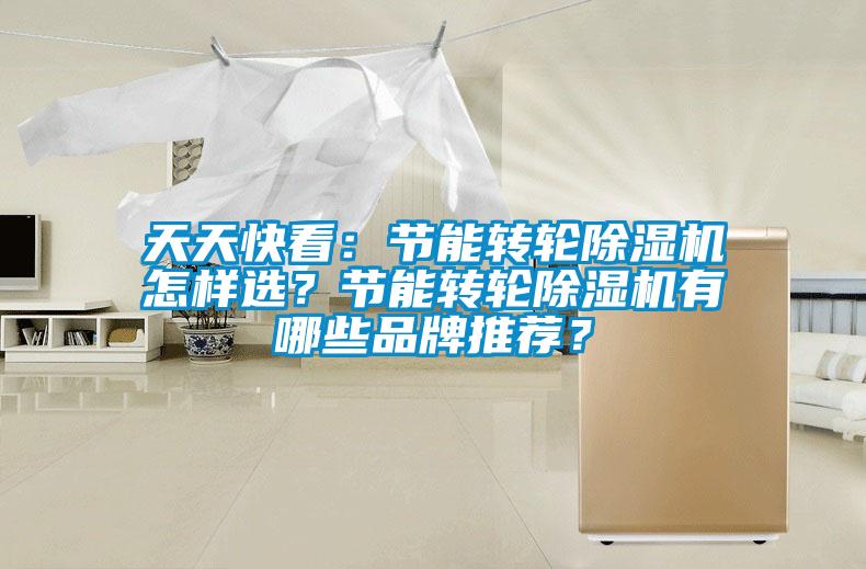 天天快看：節(jié)能轉(zhuǎn)輪除濕機怎樣選？節(jié)能轉(zhuǎn)輪除濕機有哪些品牌推薦？