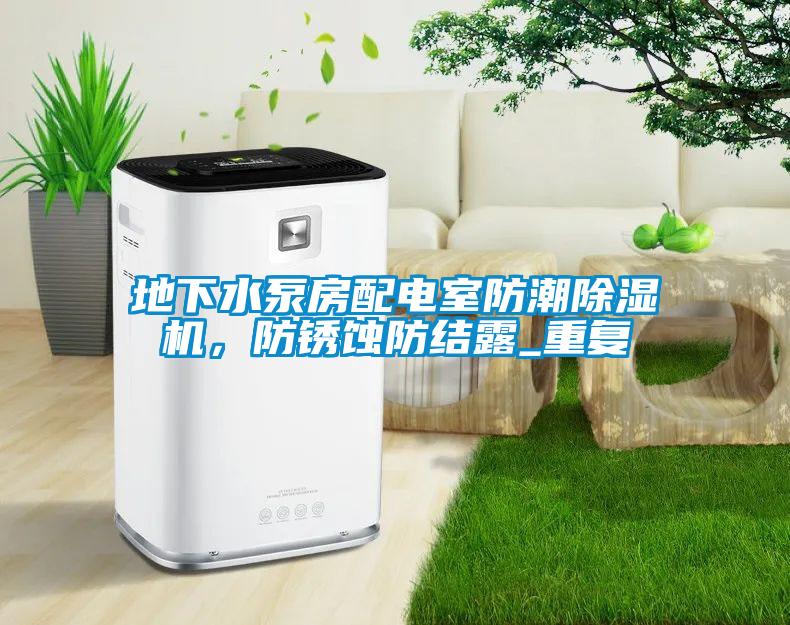 地下水泵房配電室防潮除濕機(jī)，防銹蝕防結(jié)露_重復(fù)
