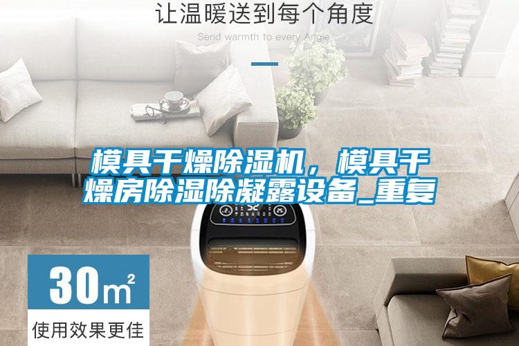 模具干燥除濕機(jī)，模具干燥房除濕除凝露設(shè)備_重復(fù)