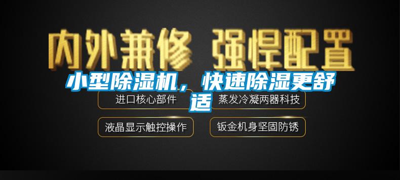 小型除濕機(jī)，快速除濕更舒適