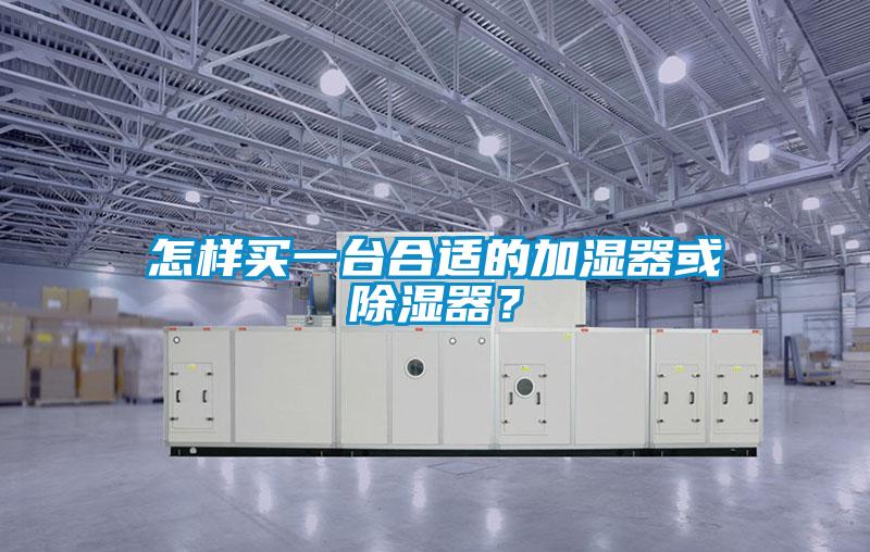 怎樣買一臺(tái)合適的加濕器或除濕器？