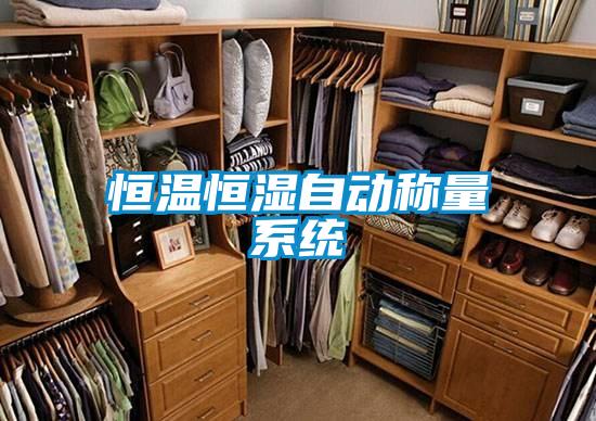 恒溫恒濕自動(dòng)稱(chēng)量系統(tǒng)