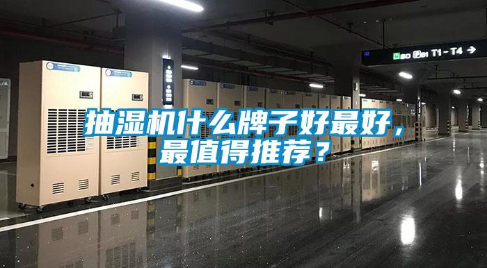 抽濕機(jī)什么牌子好最好，最值得推薦？