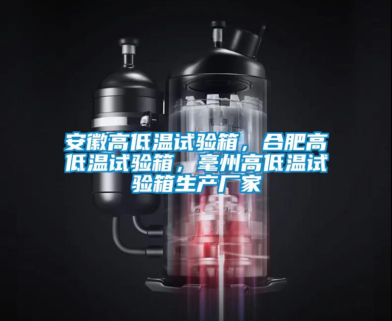 安徽高低溫試驗箱，合肥高低溫試驗箱，毫州高低溫試驗箱生產(chǎn)廠家