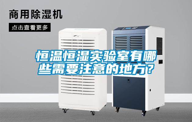 恒溫恒濕實(shí)驗(yàn)室有哪些需要注意的地方？