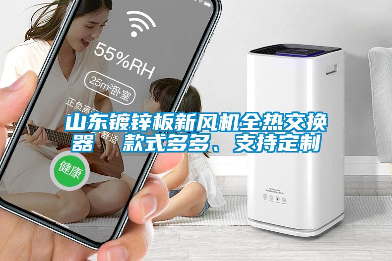 山東鍍鋅板新風(fēng)機全熱交換器  款式多多、支持定制