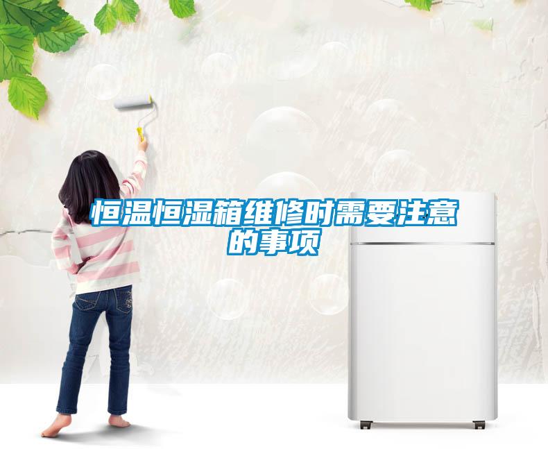 恒溫恒濕箱維修時需要注意的事項(xiàng)