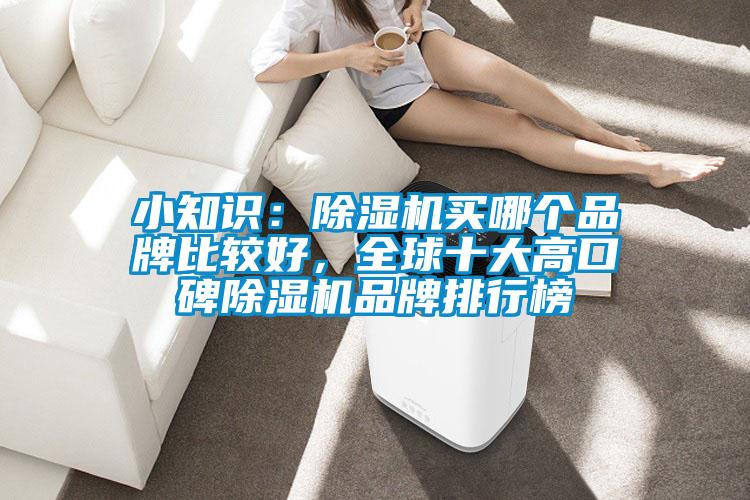 小知識(shí)：除濕機(jī)買(mǎi)哪個(gè)品牌比較好，全球十大高口碑除濕機(jī)品牌排行榜