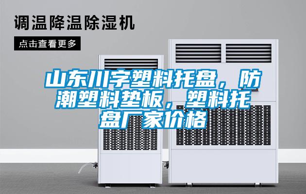 山東川字塑料托盤，防潮塑料墊板，塑料托盤廠家價格