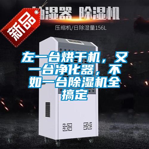 左一臺烘干機，又一臺凈化器，不如一臺除濕機全搞定