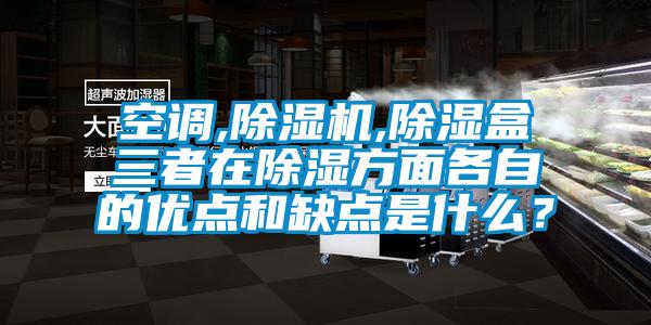 空調(diào),除濕機,除濕盒三者在除濕方面各自的優(yōu)點和缺點是什么？