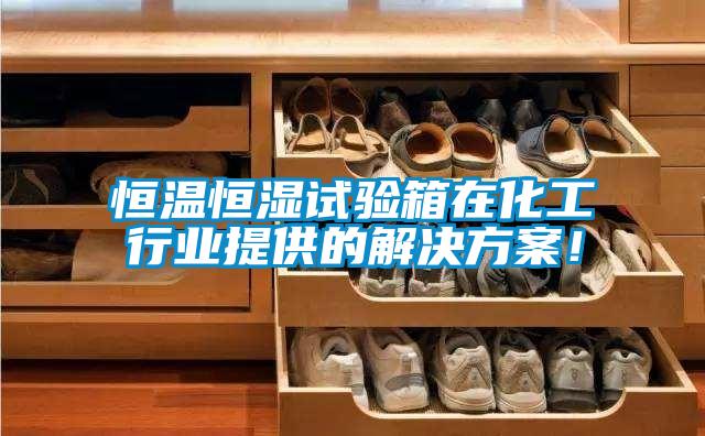 恒溫恒濕試驗箱在化工行業(yè)提供的解決方案！