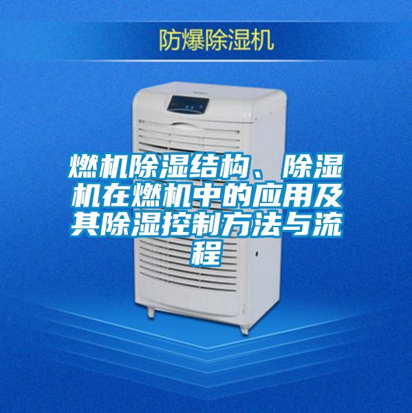 燃機(jī)除濕結(jié)構(gòu)、除濕機(jī)在燃機(jī)中的應(yīng)用及其除濕控制方法與流程