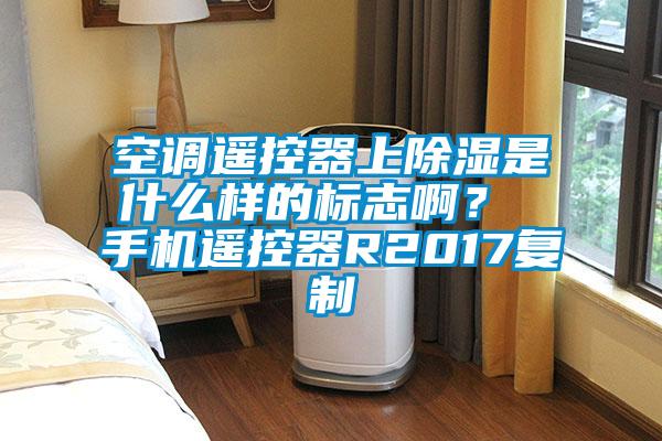 空調(diào)遙控器上除濕是什么樣的標志啊？ 手機遙控器R2017復制