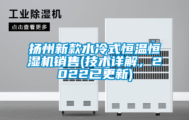 揚州新款水冷式恒溫恒濕機銷售(技術(shù)詳解，2022已更新)