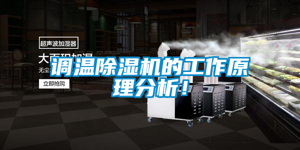 調(diào)溫除濕機(jī)的工作原理分析！