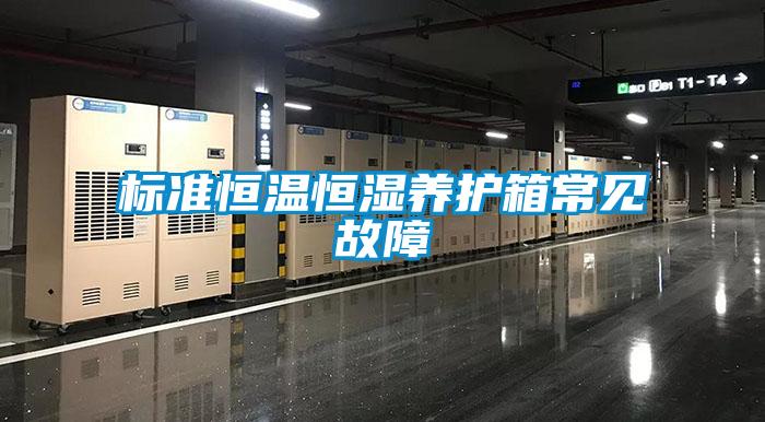 標(biāo)準(zhǔn)恒溫恒濕養(yǎng)護箱常見故障