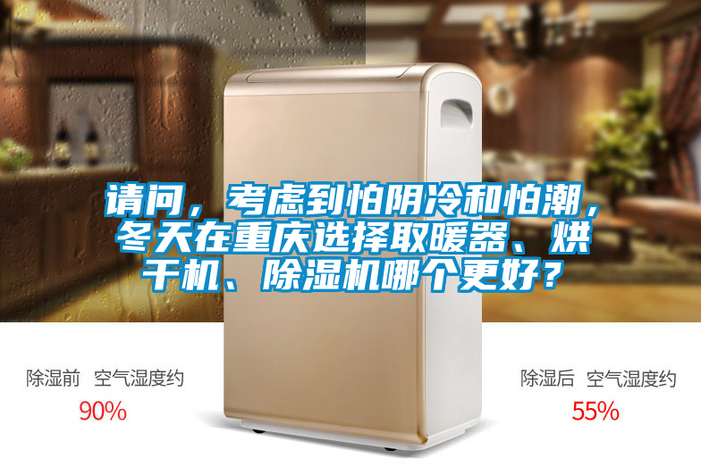 請問，考慮到怕陰冷和怕潮，冬天在重慶選擇取暖器、烘干機(jī)、除濕機(jī)哪個更好？