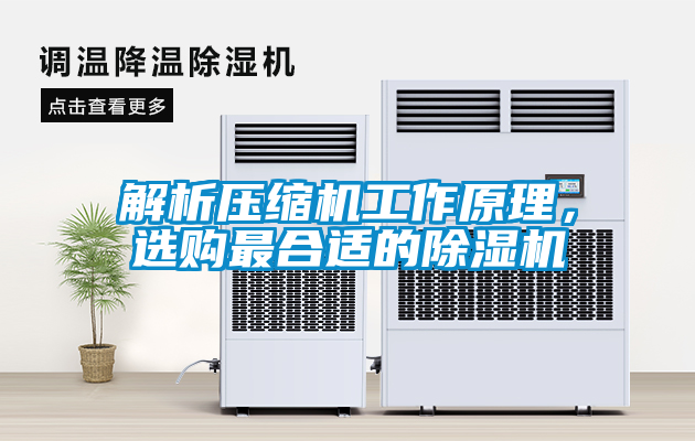 解析壓縮機(jī)工作原理，選購(gòu)最合適的除濕機(jī)