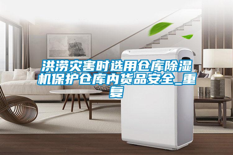 洪澇災(zāi)害時選用倉庫除濕機保護倉庫內(nèi)貨品安全_重復(fù)