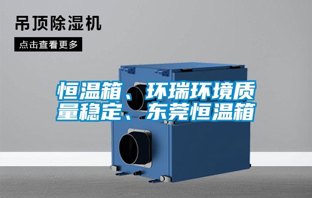 恒溫箱、環(huán)瑞環(huán)境質(zhì)量穩(wěn)定、東莞恒溫箱