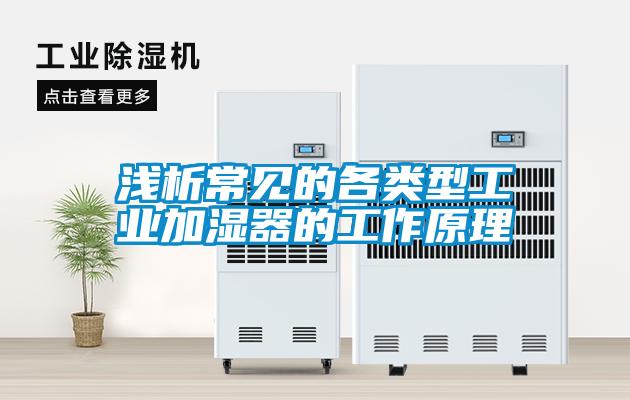 淺析常見(jiàn)的各類(lèi)型工業(yè)加濕器的工作原理