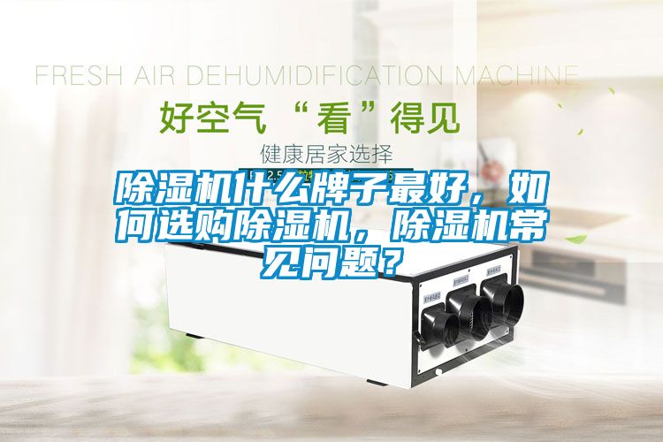 除濕機(jī)什么牌子最好，如何選購除濕機(jī)，除濕機(jī)常見問題？