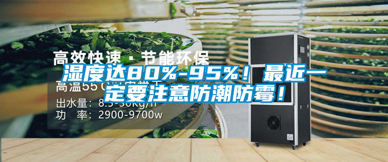 濕度達(dá)80%-95%！最近一定要注意防潮防霉！